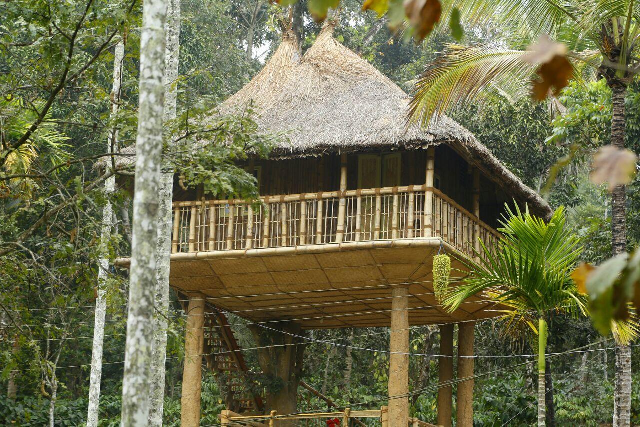 Kalidasa Tree House And Villa, Wayanad Chegāt Exteriér fotografie